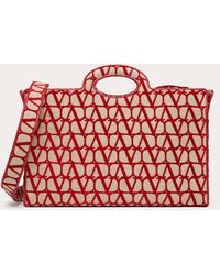 Valentino Garavani - La Troisieme Toile Iconographe Shopping Bag - Lyst