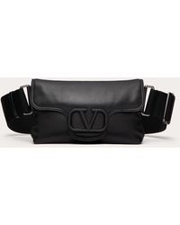 Valentino Garavani - Noir Nappa Leather Shoulder Bag - Lyst