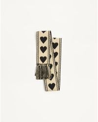 Valentino Garavani - Antibes Cotton Scarf With Fringe - Lyst