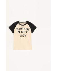 Valentino - T-Shirt Aus Baumwolle Mit Chez Print Frau - Lyst