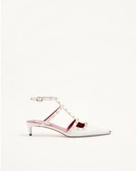 Valentino Garavani - Rockstud Court Shoes - Lyst