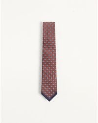 Valentino Garavani - Valentie Jacquard Silk Tie With Geometric Pattern - Lyst