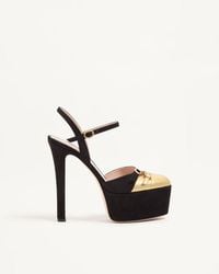 Valentino Garavani - Crasher Platform Pumps - Lyst