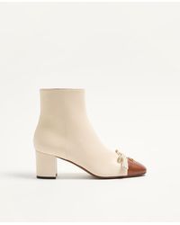Valentino Garavani - Valet Du Roi Kidskin Leather Ankle Boot 60Mm 35.5 - Lyst