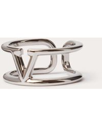 Valentino Garavani - Vlogo Signature Metal Ring - Lyst