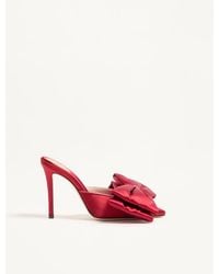Valentino Garavani - Yolande Satin Mule 105Mm 36.5 - Lyst