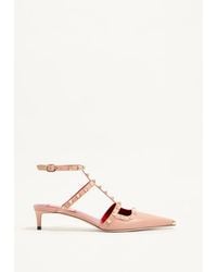 Valentino Garavani - Rockstud Court Shoes - Lyst