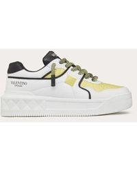 Valentino Garavani - One Stud Xl Nappa Leather Low-top Sneaker - Lyst