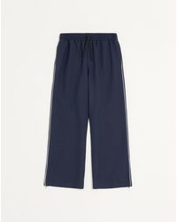 Valentino - Nylon Trousers With Vlogo Patch - Lyst