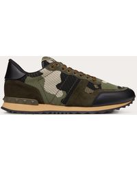 valentino trainers mens green
