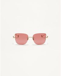 Valentino - Geometric Metal Eyewear - Lyst