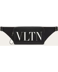 Valentino Garavani - Leather Vltn Belt Bag - Lyst