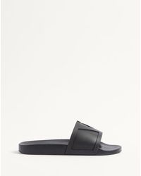 Valentino Garavani - Coolside Rubber Slide Sandal - Lyst