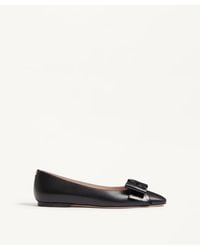 Valentino Garavani - Bowow Kidskin Ballerina 35.5 - Lyst