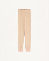 Valentino - Leggings Aus Kaschmir Frau - Lyst