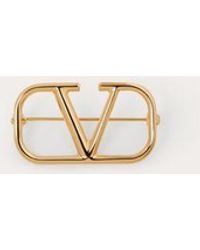 Valentino Garavani - Spilla Vlogo Signature - Lyst