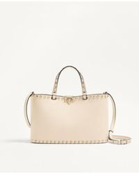 Valentino Garavani - Rockstud Small Shopping Bag - Lyst
