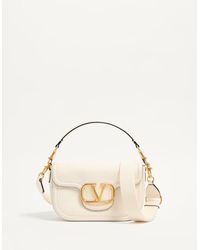 Valentino Garavani - Alltime Grainy Calfskin Shoulder Bag - Lyst