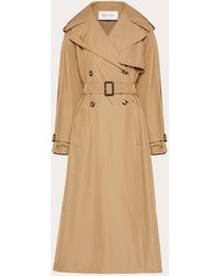 Valentino Gabardina de tejido de gabardina ligero v gold - Neutro