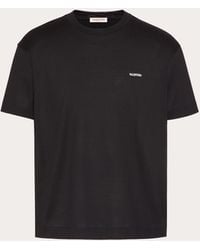 Valentino - Print Cotton T-shirt - Lyst
