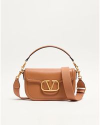 Valentino Garavani - Alltime Grainy Calfskin Shoulder Bag - Lyst