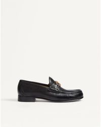 Valentino Garavani - Vlogo Signature Buffalo Loafer 39 - Lyst