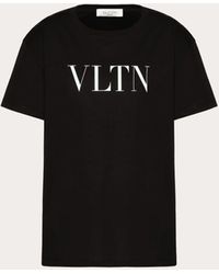 Valentino Vltn Logo T Shirt - Black