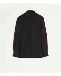 Valentino - Crepe De Chine Silk Shirt With Scarf Collar - Lyst