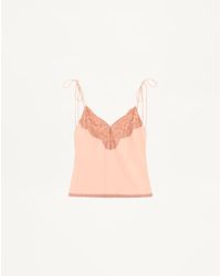 Valentino - Crepe De Chine Top 44 - Lyst