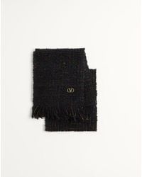 Valentino Garavani - Vlogo Signature Wool And Cashmere Scarf - Lyst