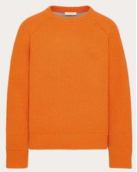 Valentino - Wool Crewneck Jumper - Lyst