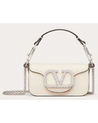 Valentino Garavani - Locò Micro Bag With Chain And Jewel Logo - Lyst