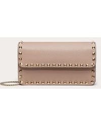 valentino chain pouch