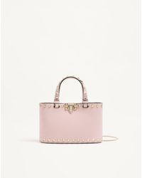Valentino Garavani - Rockstud Mini Shopping Bag - Lyst
