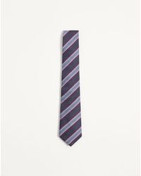 Valentino Garavani - Valentie Jacquard Regimental Silk Tie - Lyst