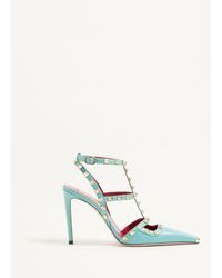 Valentino Garavani - Rockstud Kidskin Pumps 100Mm - Lyst