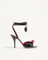 Valentino Garavani - Cherryfic Kidskin Sandal 100Mm - Lyst