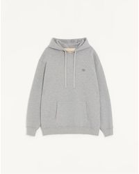 Valentino - Cotton Hoodie With Vlogo Embroidery - Lyst