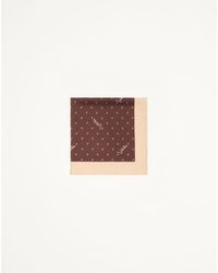 Valentino Garavani - Stelline E Firma Starry Silk Scarf - Lyst