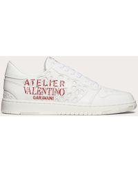 valentino white sneakers sale