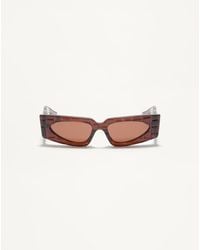Valentino - Rectangular Acetate Eyewear - Lyst