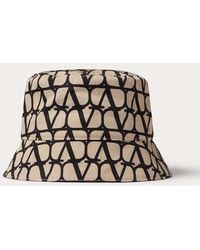 Valentino Garavani - Toile Iconographe Nylon Bucket Hat - Lyst