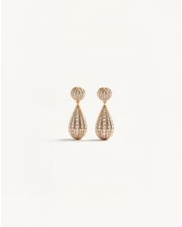 Valentino Garavani - Poetiques Des Gouttes Metal And Swarovski Crystal Earrings - Lyst