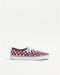 Valentino Garavani - And Vans Low-Top-Sneaker Aus Stoff Mit Vlogo Checkerboard-Print Mann - Lyst