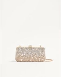 Valentino Garavani - Minaudiere Carry Secrets Con Strass Donna - Lyst