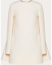 Valentino Crepe Couture Dress - White
