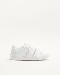 Valentino Garavani - Calfskin Rockstud Untitled Sneaker - Lyst
