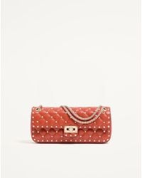 Valentino Garavani - Rockstud Spike Medium Shoulder Bag - Lyst