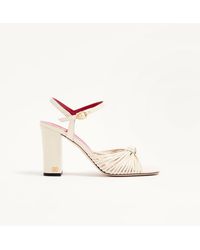 Valentino Garavani - Annet Kidskin Sandal 90Mm 35 - Lyst