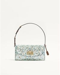 Valentino Garavani - Devain Small Shoulder Bag With Rhombelle Embroidery - Lyst